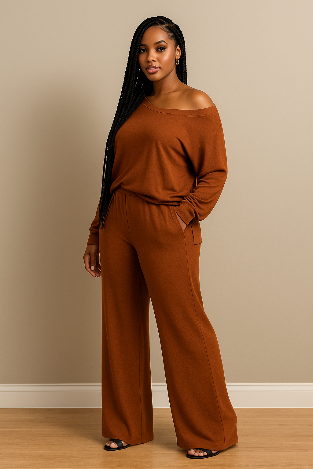 The Zaria Set – Soft Lounge Two-Piece - House of Hues