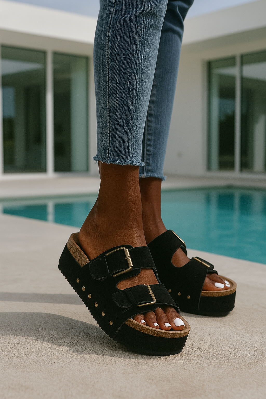 Candy Crush Studded Sandals - House of Hues