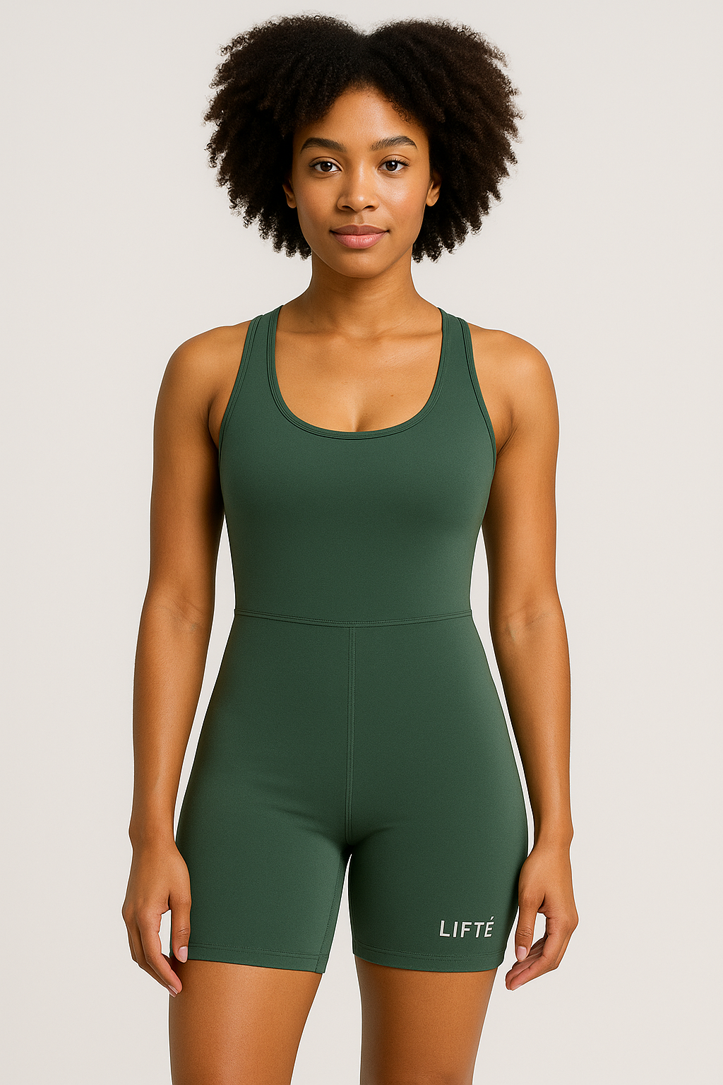 LIFTÉ Crisscross-Back Short Romper - House of Hues