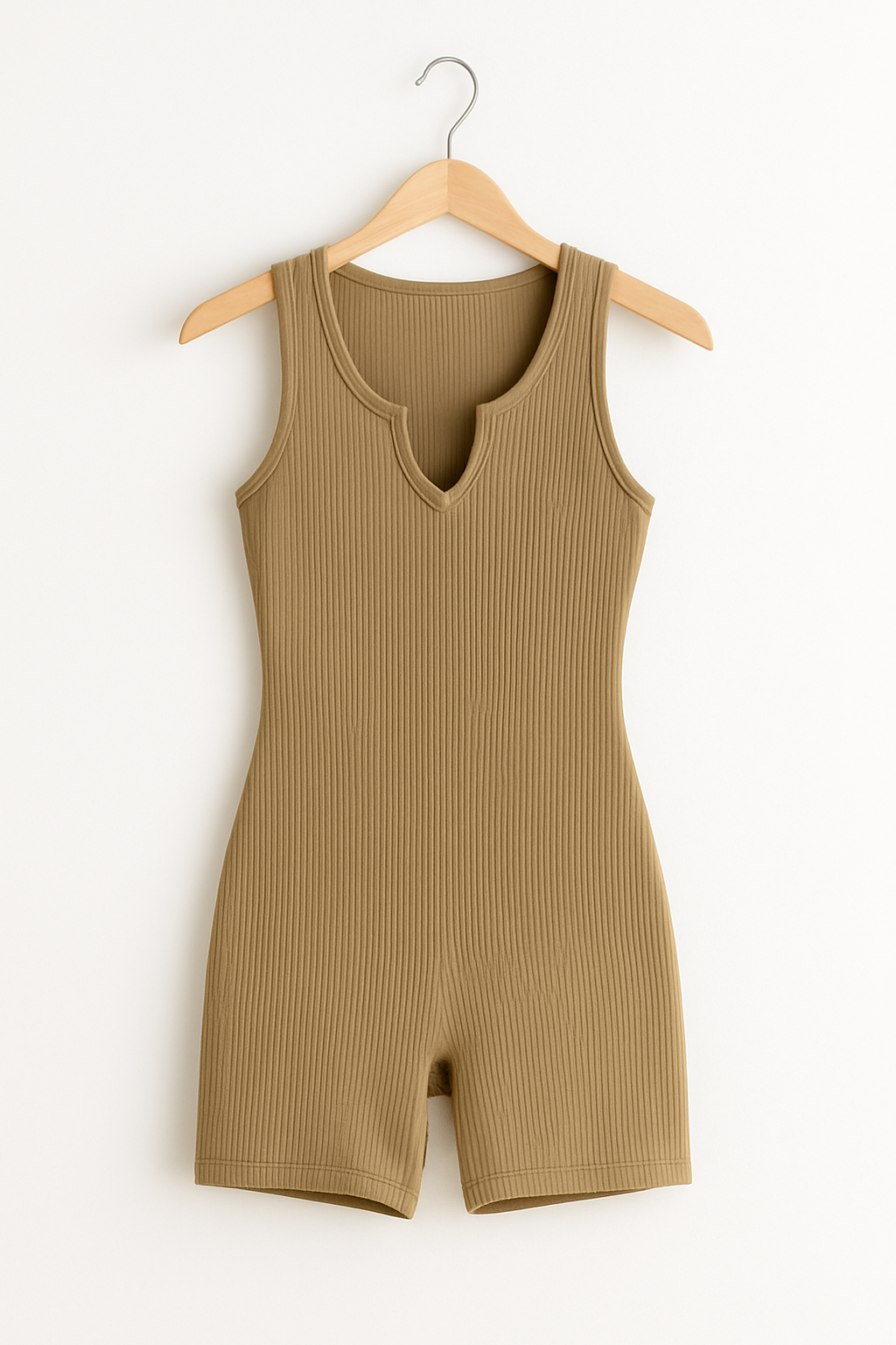 Ribbed Essentials Romper - House of Hues